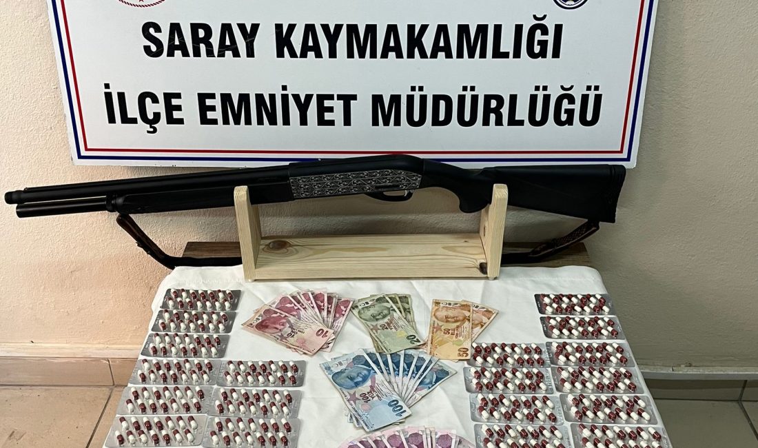 Tekirdağ’ın Saray ilçesinde düzenlenen uyuşturucu operasyonunda bir kişi tutuklandı. Tekirdağ