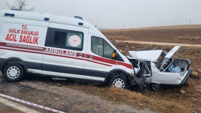 Yozgat’ın Boğazlıyan ilçesinde meydana gelen kazada 1 kişi hayatını kaybetti.