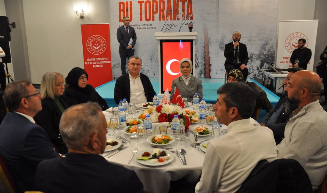  Mehmet Em Sarıkamış Şehitleri’ni anma etkinlikleri, şehit yakınları, gaziler ve