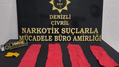 Denizli’de narkotik timleri zehir tacirlerine yönelik düzenledikleri 3 ayrı operasyonda
