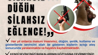 Uşak İl Jandarma komutanlığı, kasaba ve köylerde yaşayan vatandaşları düğünlerde