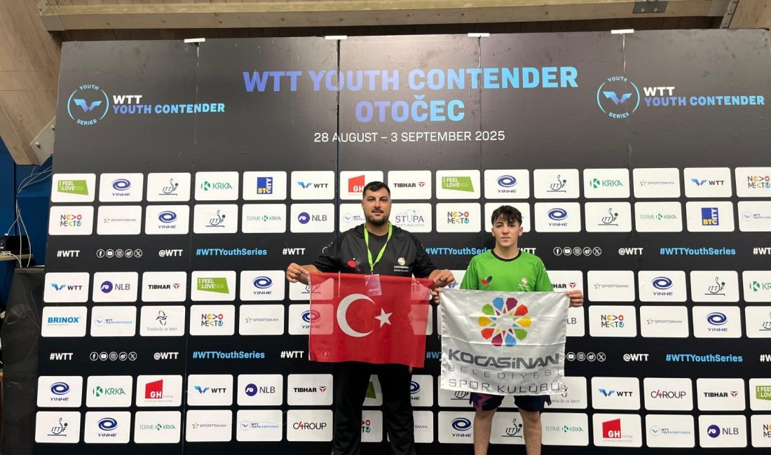Kocasinan Belediyesi Spor Kulübü’nün parlayan yıldızı, milli masa tenisi sporcusu