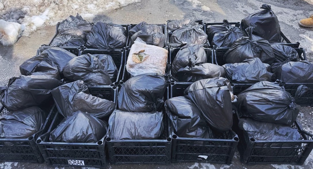 Van’da 39 kilo 340 gram skunk maddesi ele geçirildi