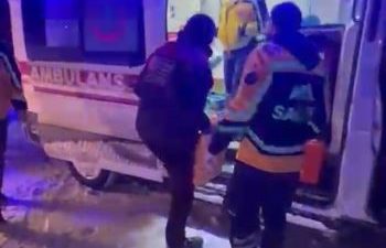 Sivas'ta köyde yaşayan ve gece saatlerinde rahatsızlanan bir vatandaş için