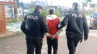 Samsun'un Bafra ilçesinde cinayet suçundan hakkında 25 yıl kesinleşmiş hapis