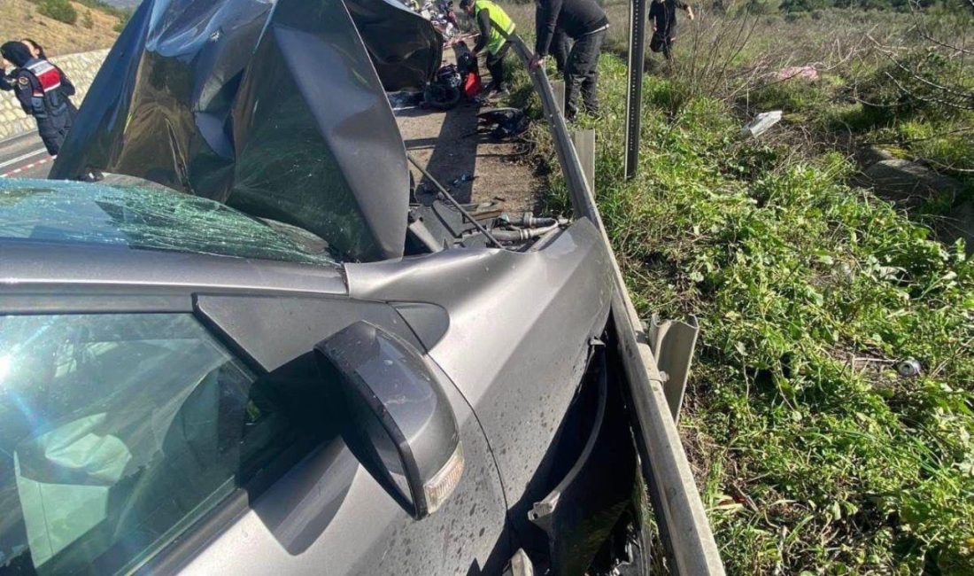 Motosiklette ölüm böyle geldi...