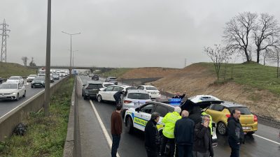 Tekirdağ’da zincirleme kaza: 4 araç birbirine girdi