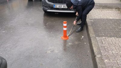 Maltepe Belediyesi, Fındıklı Mahallesi'nde kamusal alanlardaki işgalleri önlemek adına denetim