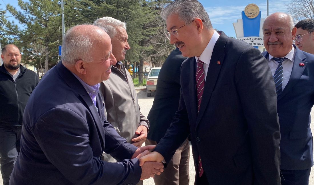 Eskişehir Valisi Dr. Erdinç Yılmaz, Alpu ilçesinde gerçekleştirdiği ziyaretler kapsamında