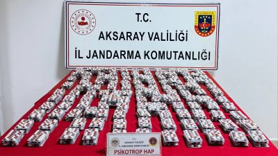 Aksaray'da uyuşturucu imal ve ticaretini yapan şüphelilere yönelik operasyon düzenleyen