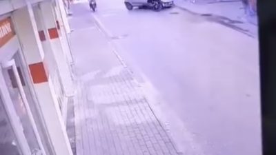Bursa’da motosiklet ile otomobilin çarpıştığı, yapay zeka olduğu sanılan kazada