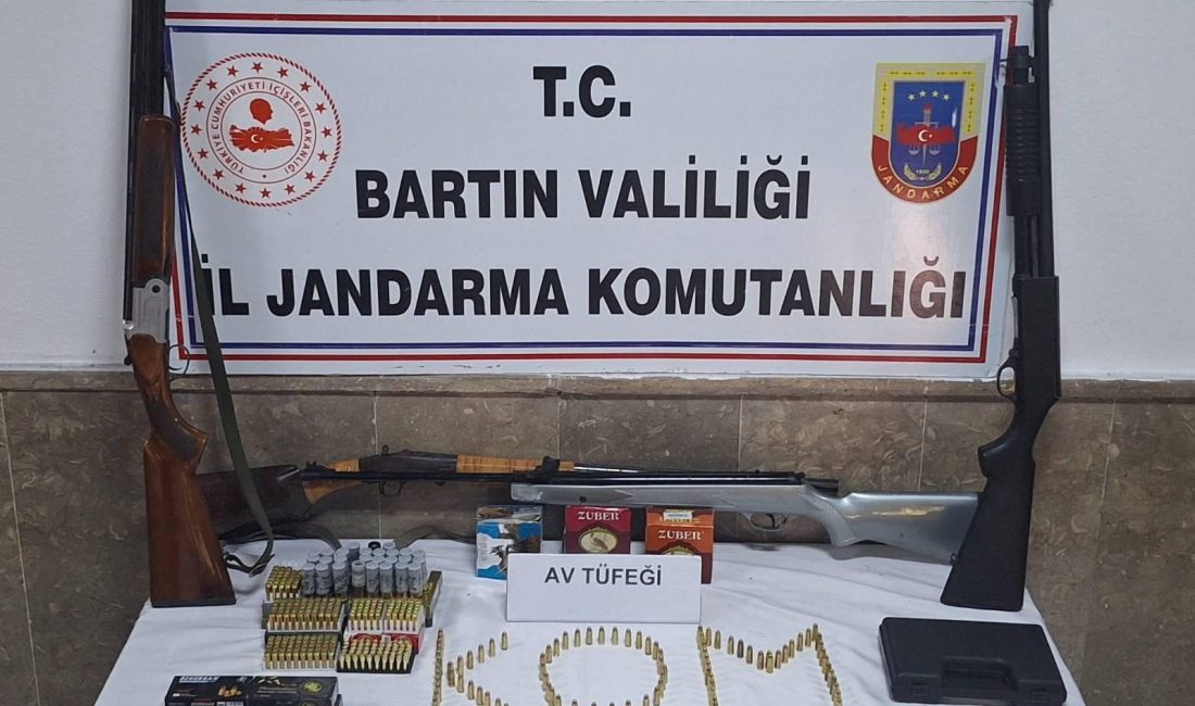 Bartın Cumhuriyet Başsavcılığı koordinesinde uyuşturucu, silah kaçakçılığı, müstehcenlik, para aklama