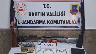 Bartın Cumhuriyet Başsavcılığı koordinesinde uyuşturucu, silah kaçakçılığı, müstehcenlik, para aklama